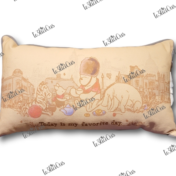 DISNEY PARKS WINNIE THE POOH AND FRIENDS THROW PILLOW - Picture 2 of 5